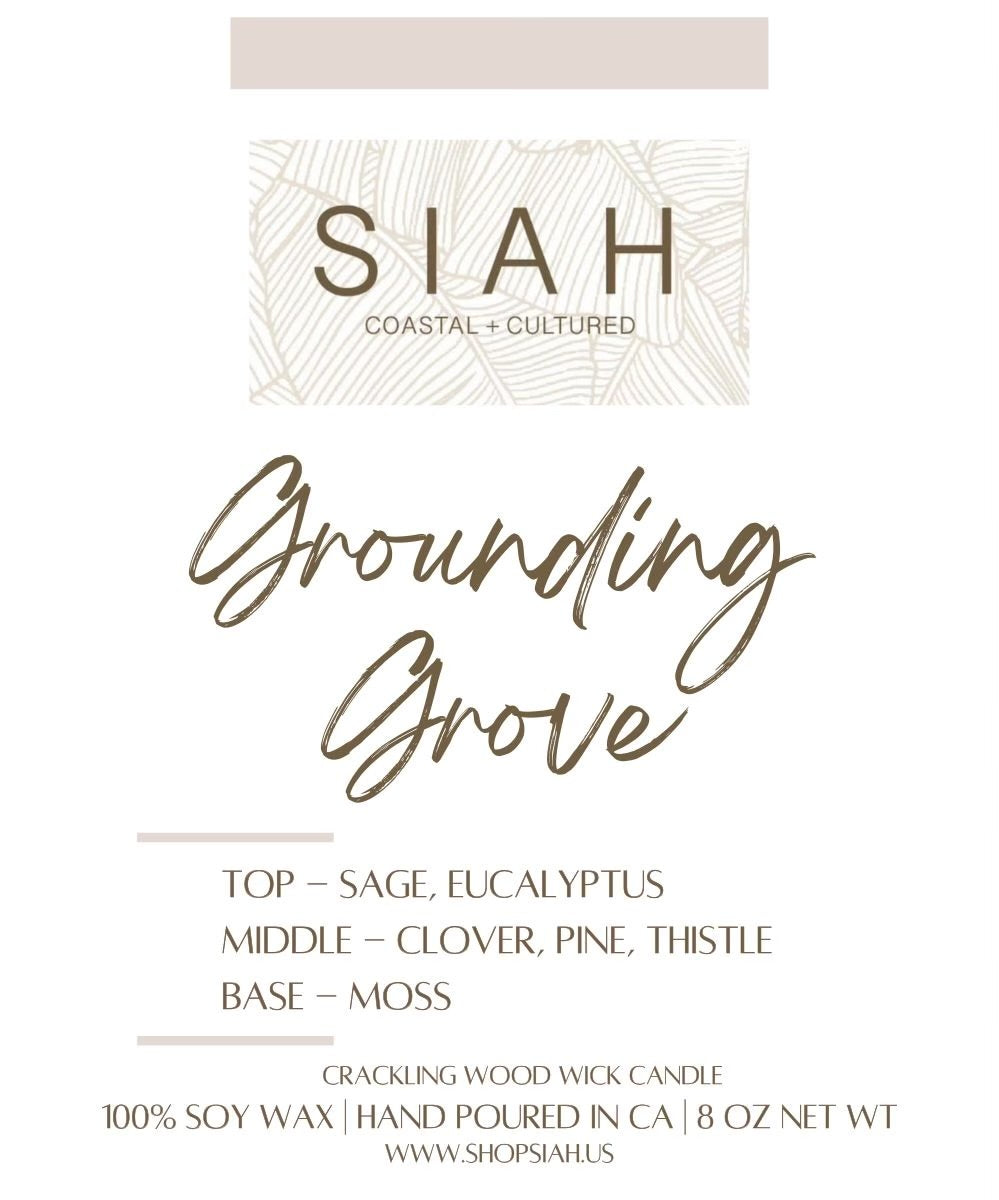 Grounding Grove Soy Candle