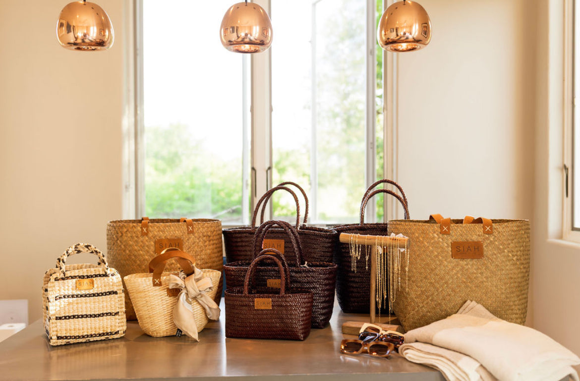 Large Leiz Basket Bag