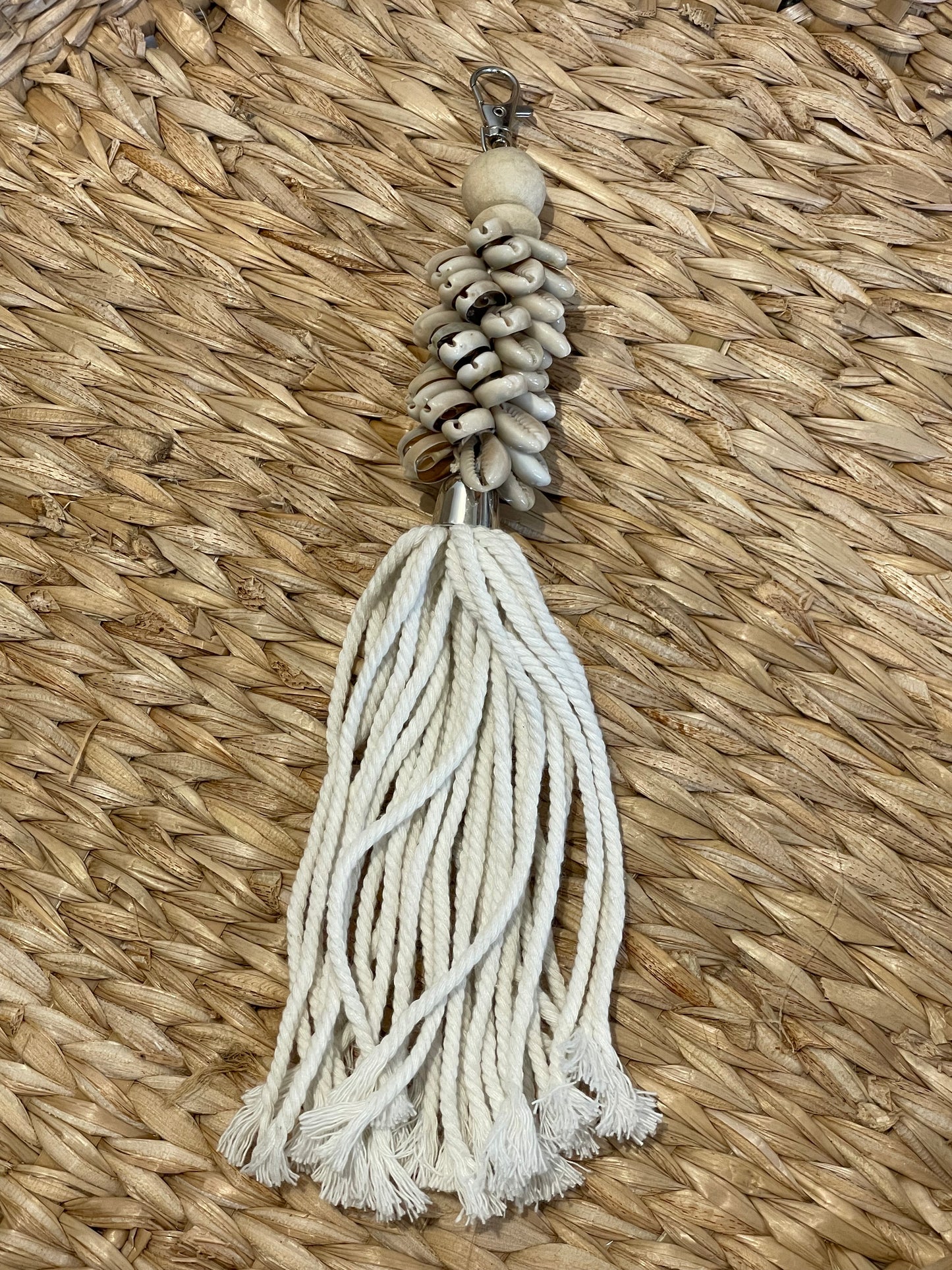 Cowrie Shell Keychain