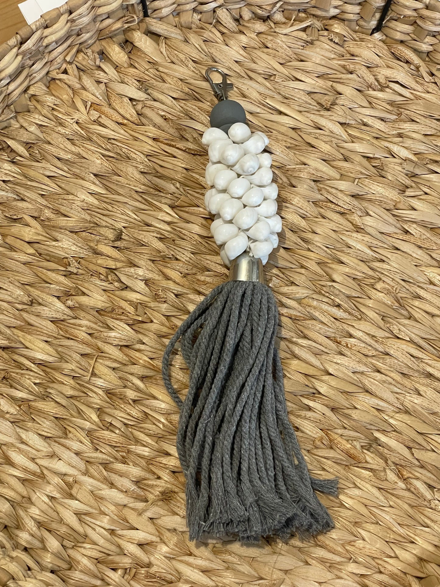 White Shell Key Chain