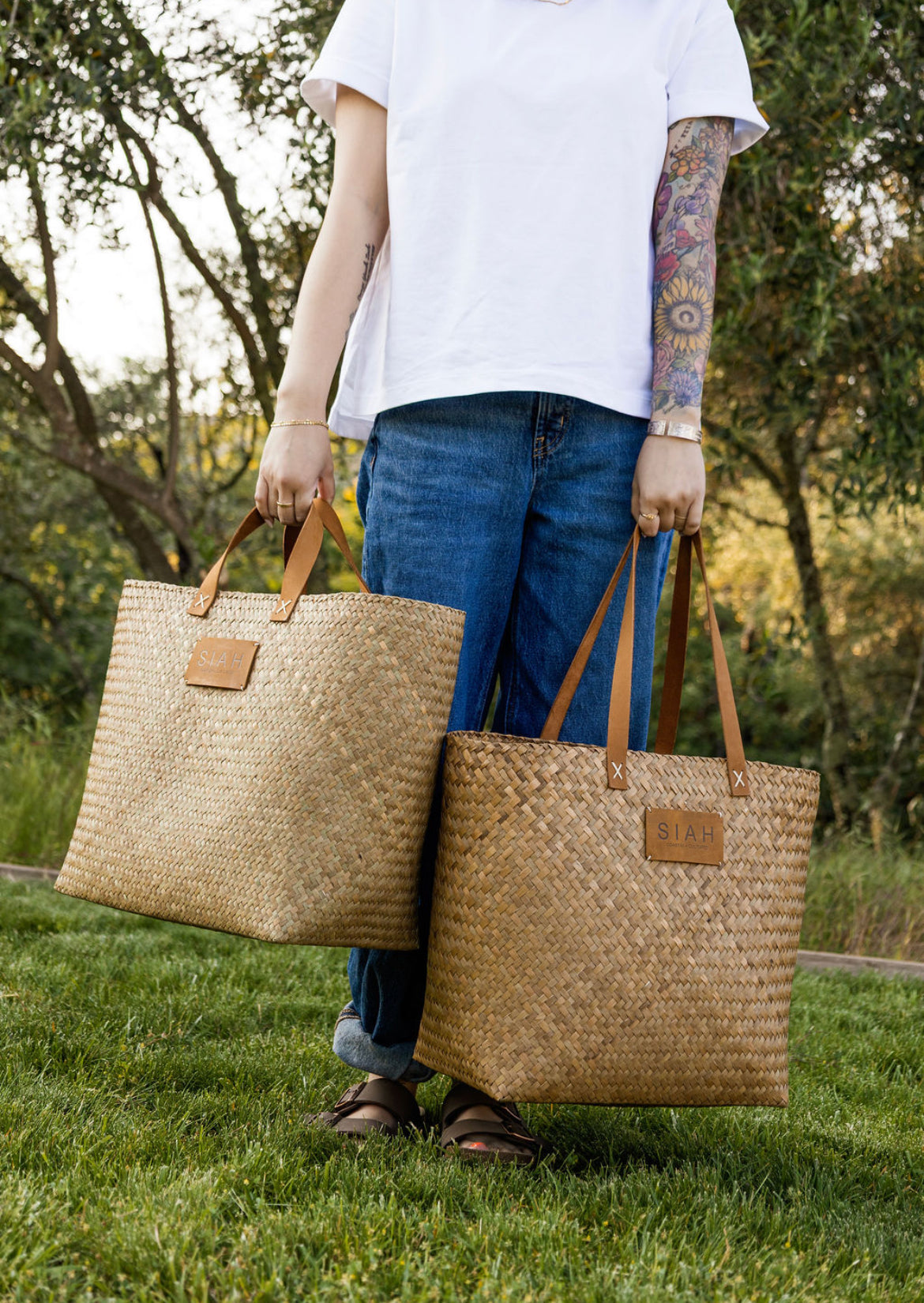 Bienh Basket Bag
