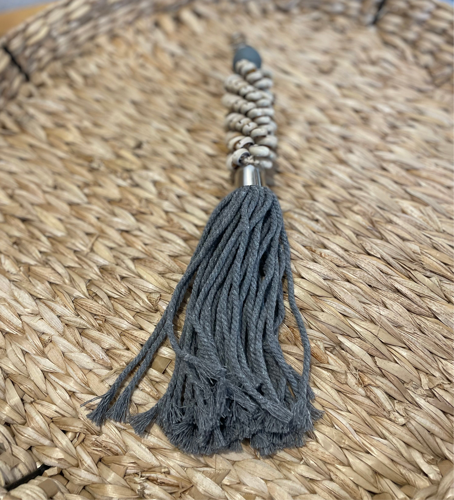Cowrie Shell Keychain