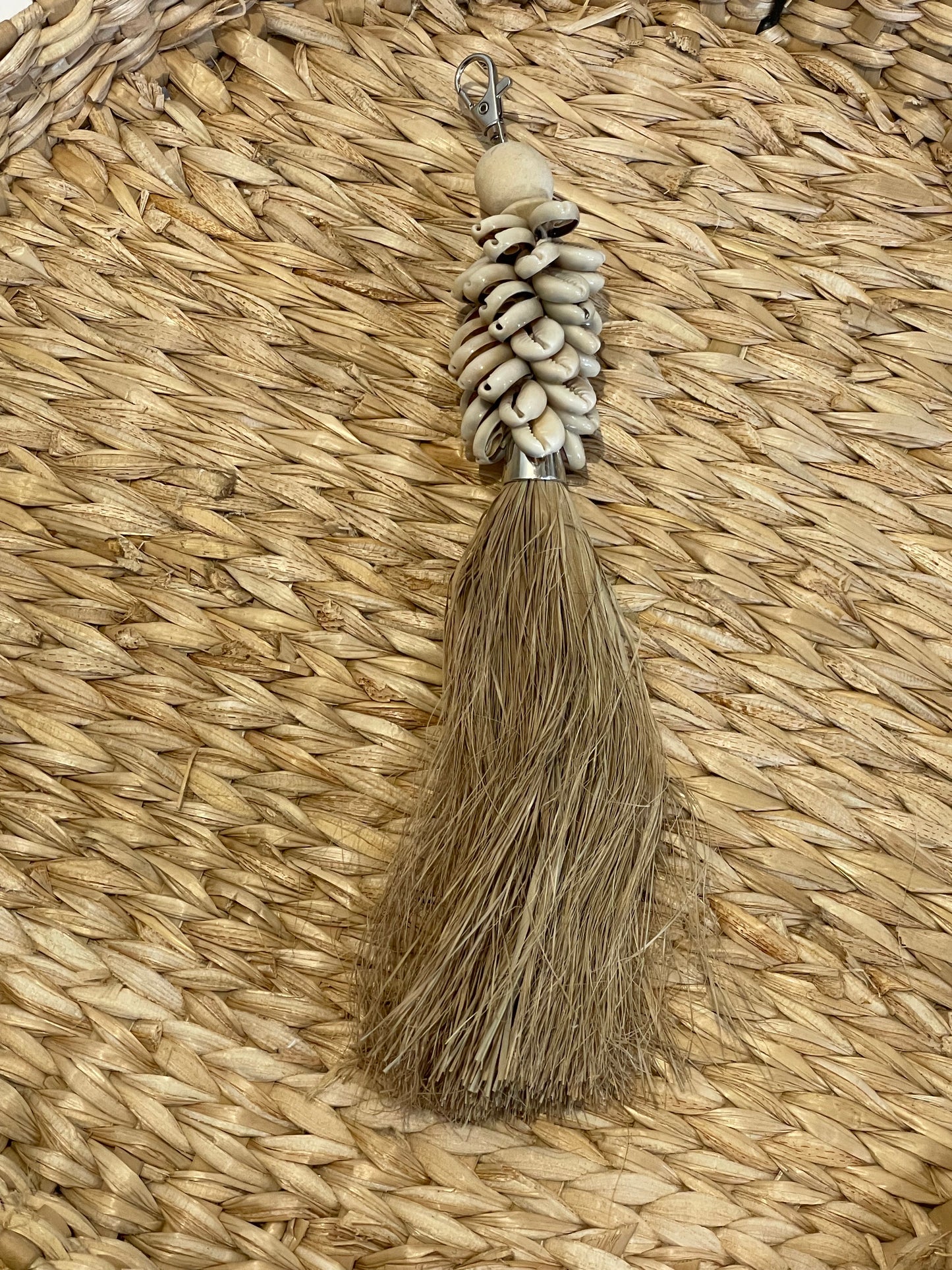 Cowrie Shell Keychain