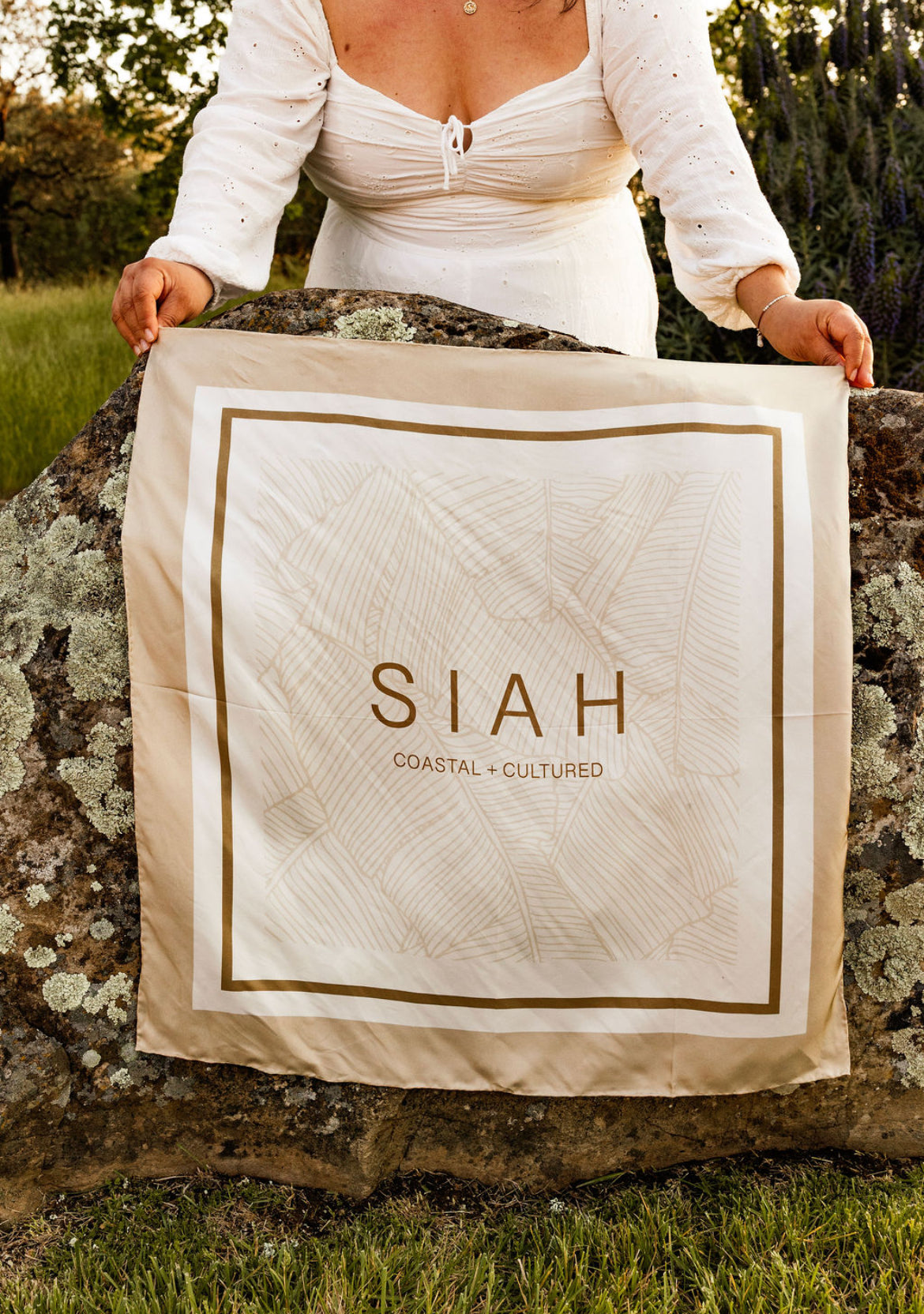 S I A H Silk Scarf