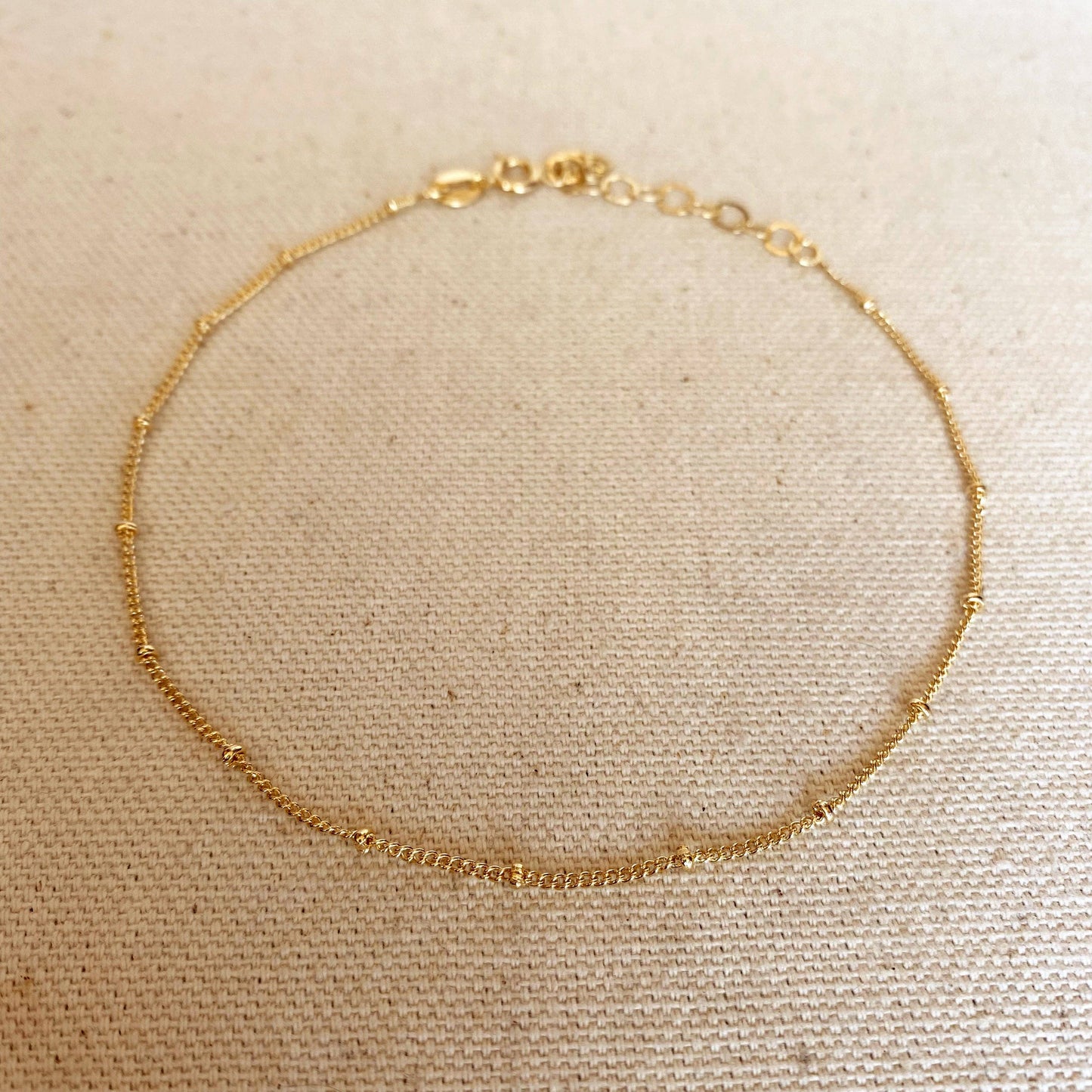 Satellite Chain Anklet