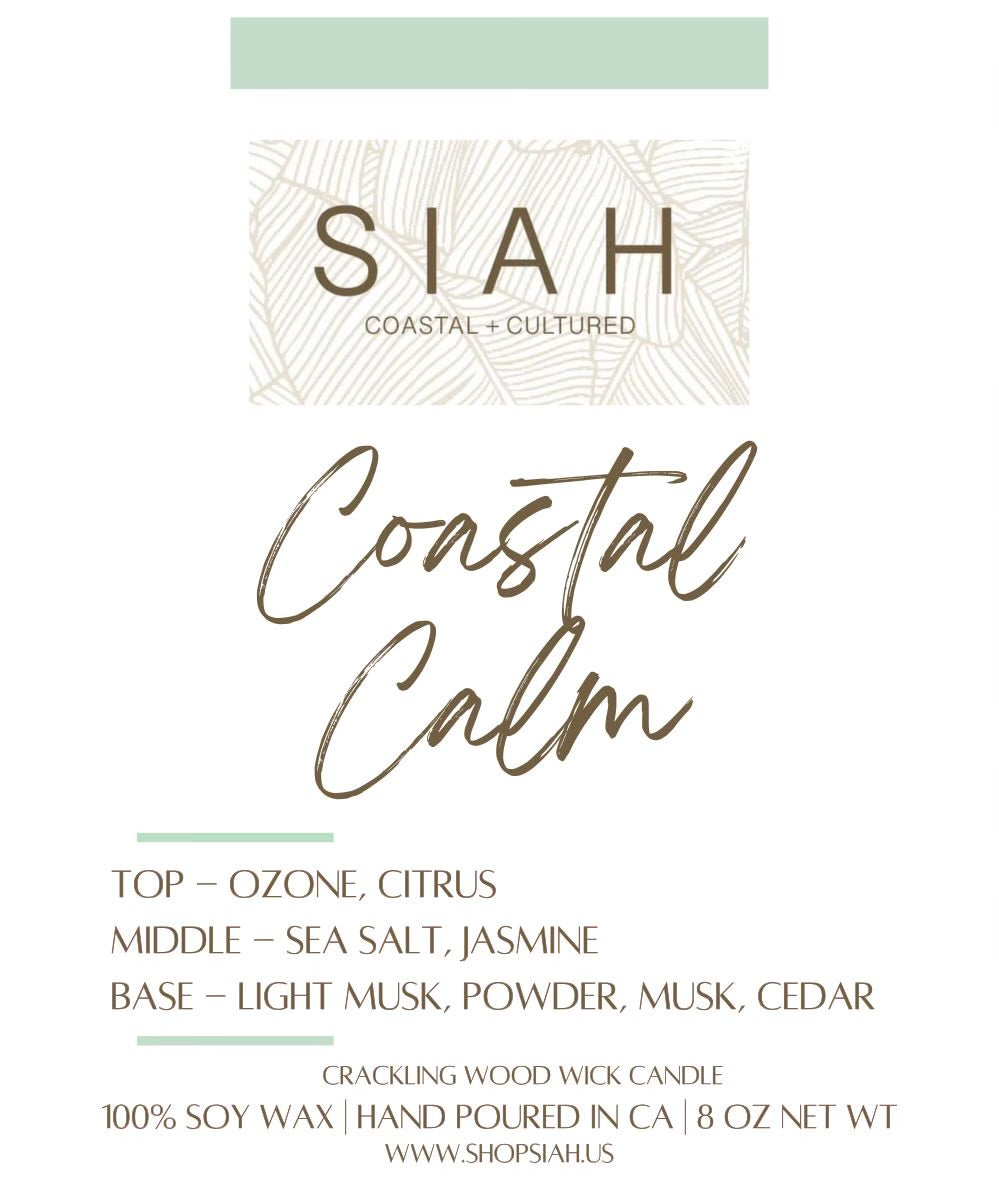 Coastal Calm Soy Candle