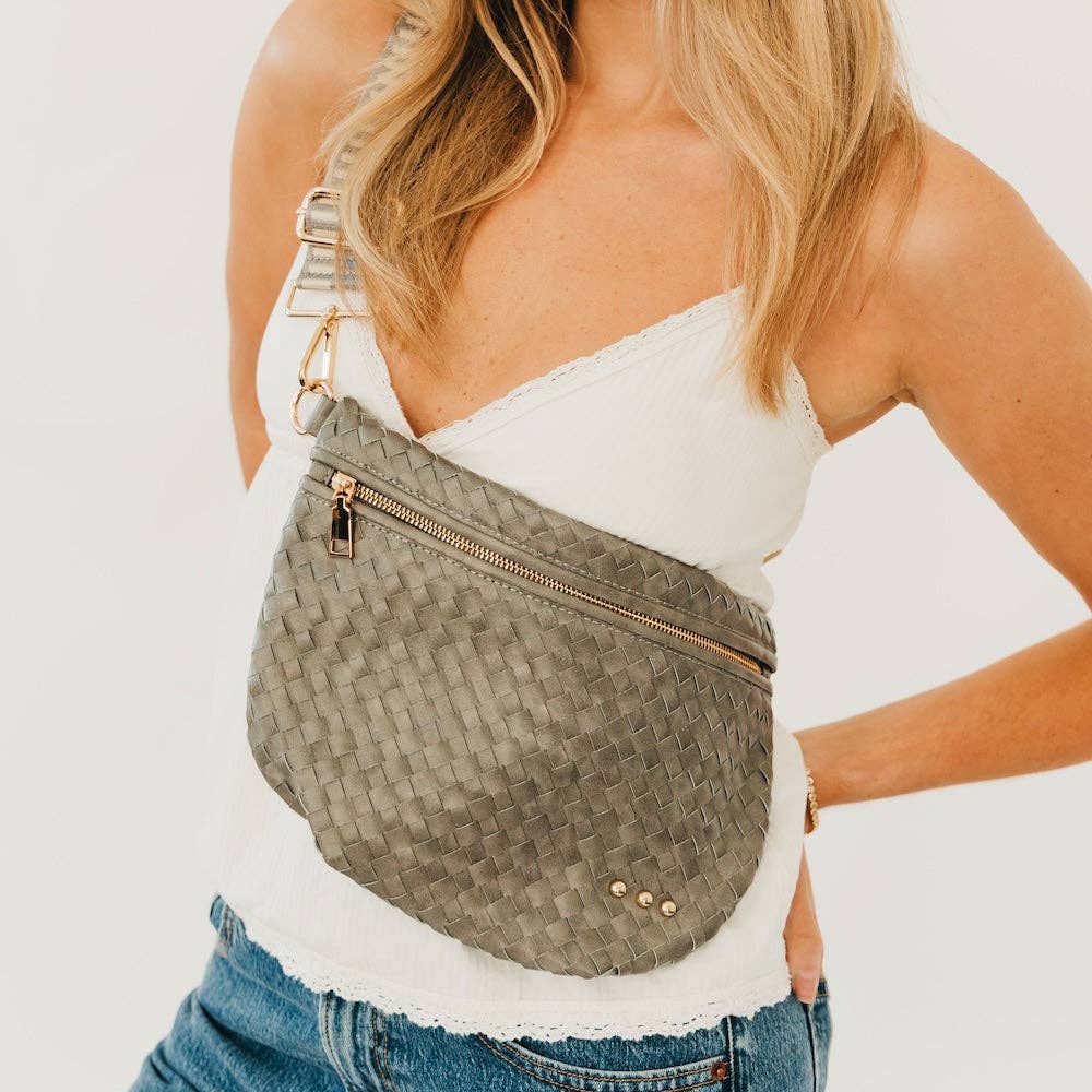 Woven Bum Bag
