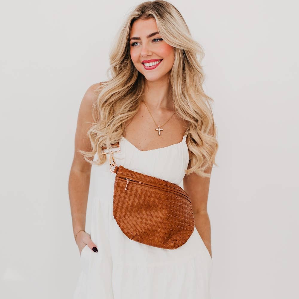 Woven Bum Bag