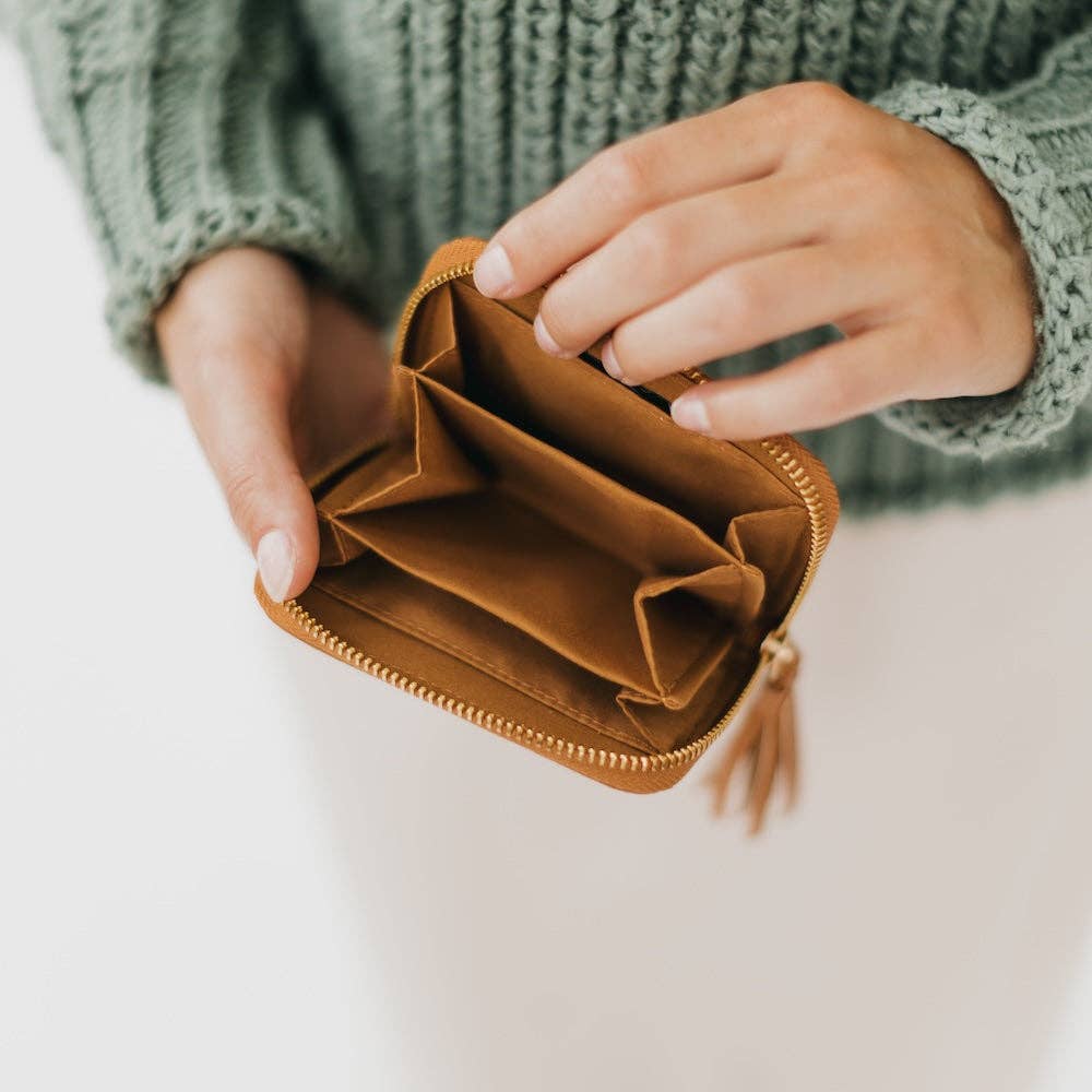 Accordion Zip Around Wallet Wholesale