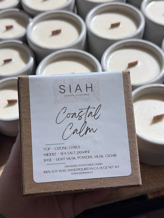Coastal Calm Soy Candle