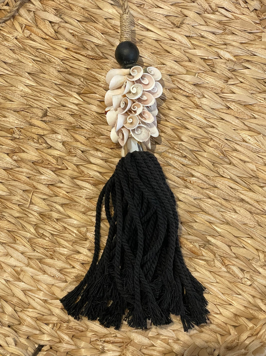 Swirling Shell keychain