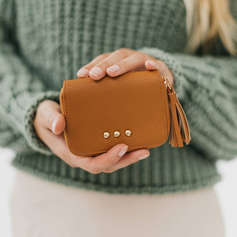 Accordion Zip Around Wallet Wholesale