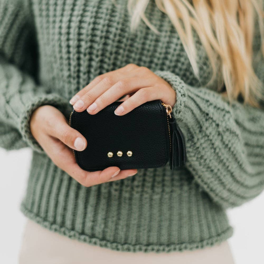 Accordion Zip Around Wallet Wholesale