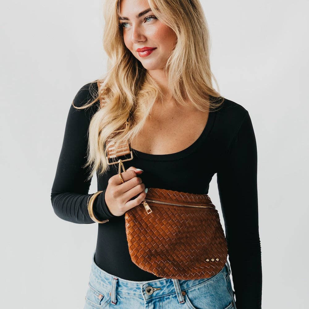 Woven Bum Bag