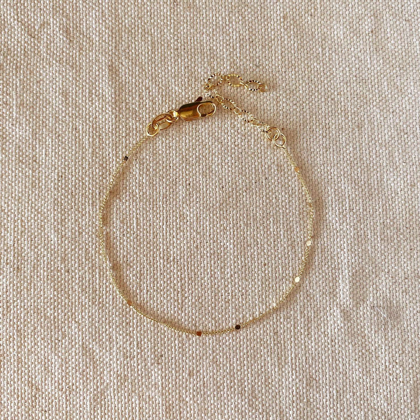 Curb Pressed Bracelet