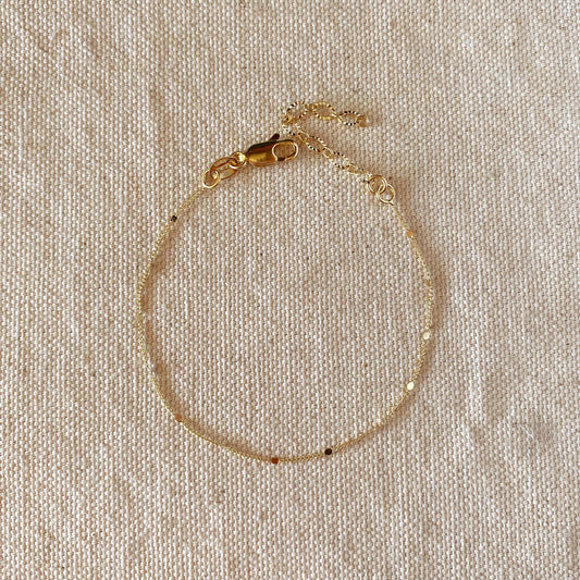 Curb Pressed Bracelet